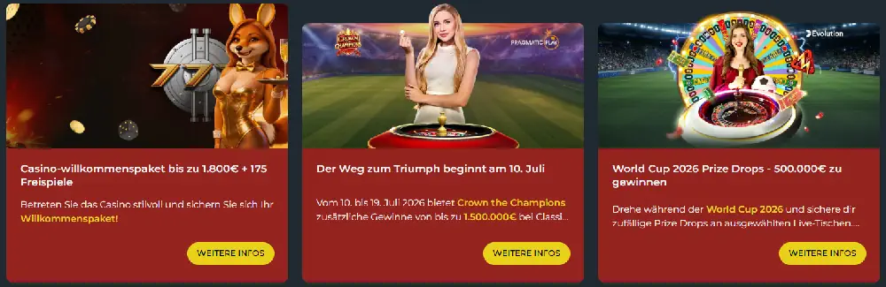 777Vault Aktionen